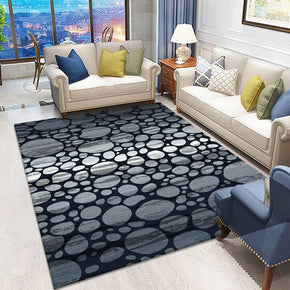 Stones Pattern Area Rugs for Living Room Dining Room Bedroom Hall