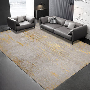 Grey Yellow Gradient Pattern Modern Light Luxury Rug For Bedroom Living Room Sofa Rugs Floor Mat