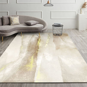 Beige Water Ink Gradient Pattern Modern Abstract Rug For Bedroom Living Room Sofa Rugs Floor Mat