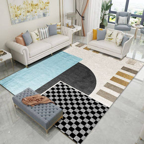 Variety of Geometric Figures Modern Simplicity Rug For Bedroom Living Room Sofa Rugs Floor Mat