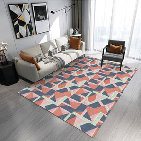 Gray-pink Combination Graphics Modern Simplicity Geometric Rug For Bedroom Living Room Sofa Rugs Floor Mat