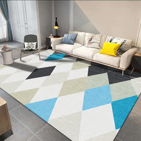 Rhombus Pattern Modern Simplicity Geometric Rug For Bedroom Living Room Sofa Rugs Floor Mat
