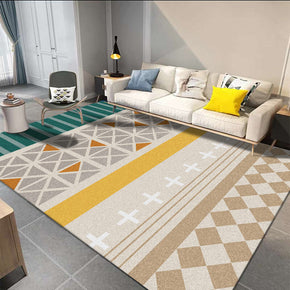 Variety of Geometric Figures Modern Simplicity Geometric Rug For Bedroom Living Room Sofa Rugs Floor Mat