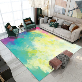 Colorful Gradient Abstract Pattern Modern Rug For Bedroom Living Room Sofa Rugs Floor Mat 01