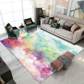 Colorful Gradient Abstract Pattern Modern Rug For Bedroom Living Room Sofa Rugs Floor Mat 02