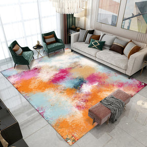 Colorful Gradient Abstract Pattern Modern Rug For Bedroom Living Room Sofa Rugs Floor Mat 03