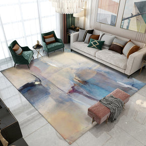 Colorful Gradient Abstract Pattern Modern Rug For Bedroom Living Room Sofa Rugs Floor Mat 07