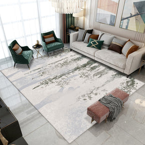 Abstract  Ink and Wash Gradient Pattern Modern Rug For Bedroom Living Room Sofa Rugs Floor Mat 06