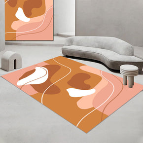04 Abstract Color Block Pattern Modern Rug For Bedroom Living Room Sofa Rugs Floor Mat
