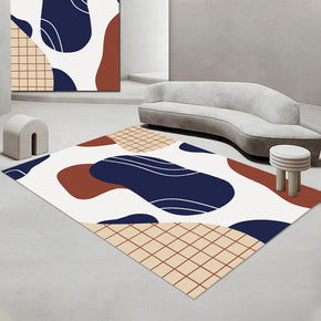 06 Abstract Color Block Pattern Modern Rug For Bedroom Living Room Sofa Rugs Floor Mat