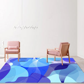 09 Abstract Color Block Pattern Modern Rug For Bedroom Living Room Sofa Rugs Floor Mat