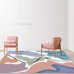 11 Abstract Color Block Pattern Modern Rug For Bedroom Living Room Sofa Rugs Floor Mat