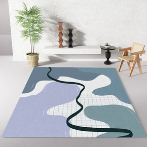23 Abstract Color Block Pattern Modern Rug For Bedroom Living Room Sofa Rugs Floor Mat