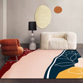 Geometric Color Block Pattern Modern Abstract Rug For Bedroom Living Room Sofa Rugs Floor Mat 04