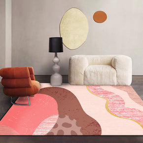 Geometric Color Block Pattern Modern Abstract Rug For Bedroom Living Room Sofa Rugs Floor Mat 05
