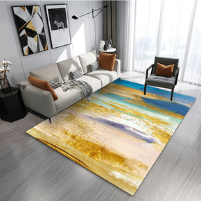 Beautiful Ink Abstract Gradient Pattern Modern Rug For Bedroom Living Room Sofa Rugs Floor Mat 01