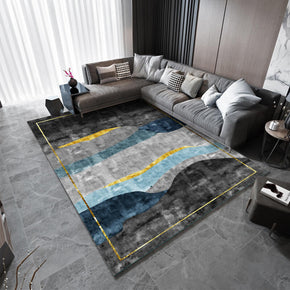 Beautiful Ink Abstract Gradient Pattern Modern Rug For Bedroom Living Room Sofa Rugs Floor Mat 03