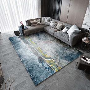 Beautiful Ink Abstract Gradient Pattern Modern Rug For Bedroom Living Room Sofa Rugs Floor Mat 08