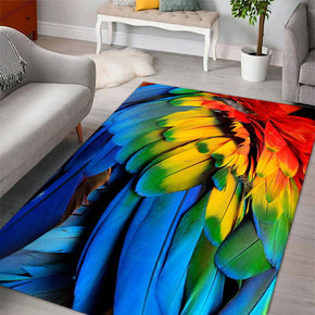 Gorgeous Feathers Patterns Modern Rug For Bedroom Living Room Sofa Rugs Floor Mat 05