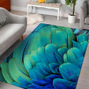 Gorgeous Feathers Patterns Modern Rug For Bedroom Living Room Sofa Rugs Floor Mat 06