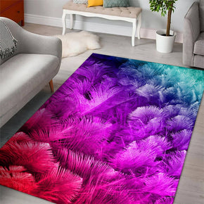 Gorgeous Feathers Patterns Modern Rug For Bedroom Living Room Sofa Rugs Floor Mat 07