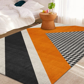 Simple Triangle Geometric Pattern Modern Rugs For Living Room Dining Room Bedroom
