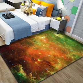 Cosmic Starry Sky Series Pattern Modern Fantasy Rugs for Living Room Hall Dining Room Office 01