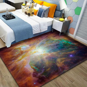 Cosmic Starry Sky Series Pattern Modern Fantasy Rugs for Living Room Hall Dining Room Office 03