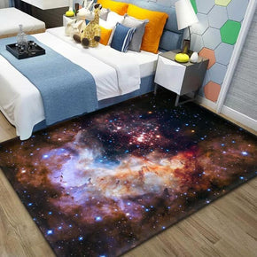 Cosmic Starry Sky Series Pattern Modern Fantasy Rugs for Living Room Hall Dining Room Office 05