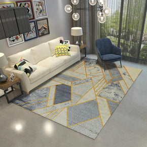 Variety of Irregular Geometric Pattern Modern Polyester Carpets Area Rugs for Living Room Bedroom Hall
