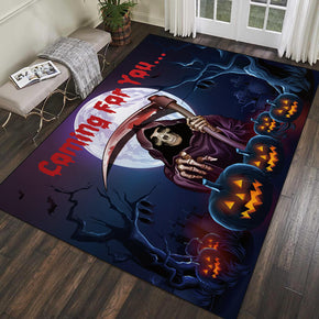 Halloween Theme Pattern Modern Area Rugs Polyester Carpets for Bedroom Living Room Hall 05
