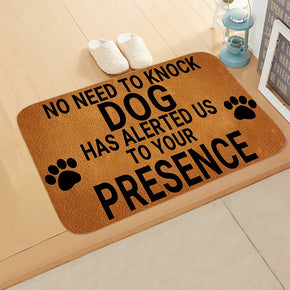 Vintage Proverbs Hand-drawn Text Pattern Modern Patterned Simplicity Entryway Doormat Rugs Kitchen Bathroom Anti-slip Mats 07