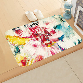 Oil Painting Printed Pattern Modern Simplicity Entryway Doormat Rugs Kitchen Bathroom Anti-slip Mats 10