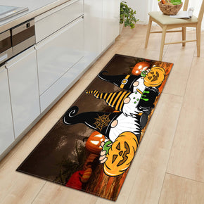 Halloween Series Pattern Entryway Doormat Runners Rugs Kitchen Bathroom Anti-slip Mats 01