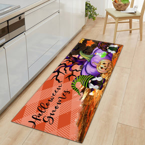 Halloween Series Pattern Entryway Doormat Runners Rugs Kitchen Bathroom Anti-slip Mats 21