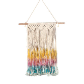 Hand Woven Cotton Hanging Rugs Tapestry With Colourful Tassel Handwoven For Bedroom Living Room Hall Wall Decor Art Tapestries