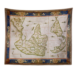 Vintage World Map Patterned Decor Hanging Rugs Wall Art Tapestries for Bedroom Living Room Hall Dorm 17