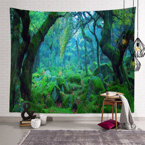 Plant Landscape Patterned Decor Hanging Rugs Wall Art Tapestries for Bedroom Living Room Hall Dorm 10
