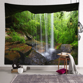 Forest Landscape Patterned Decor Hanging Rugs Wall Art Tapestries for Bedroom Living Room Hall Dorm 16