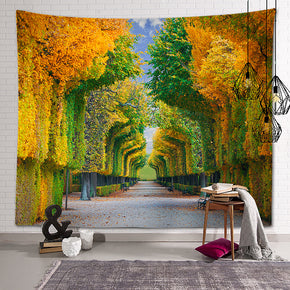 Forest Landscape Patterned Decor Hanging Rugs Wall Art Tapestries for Bedroom Living Room Hall Dorm 19