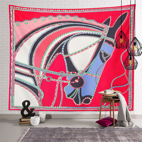 Steed Vintage Patterned Decor Hanging Rugs Wall Art Tapestries for Bedroom Living Room Hall Dorm 23
