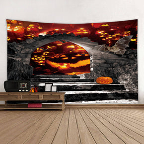 01 Halloween Series Pattern Sofa Background Wall Decoration Tapestry for Bedroom Living Room Hall