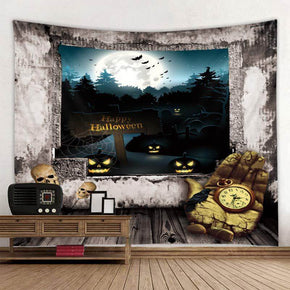 09 Halloween Series Pattern Sofa Background Wall Decoration Tapestry for Bedroom Living Room Hall