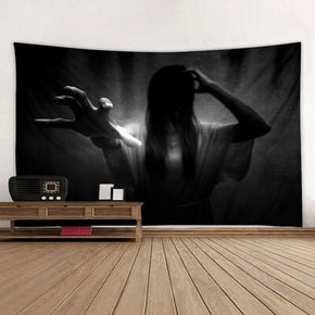 13 Halloween Series Pattern Sofa Background Wall Decoration Tapestry for Bedroom Living Room Hall