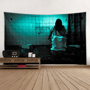 18 Halloween Series Pattern Sofa Background Wall Decoration Tapestry for Bedroom Living Room Hall