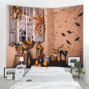 19 Halloween Series Pattern Sofa Background Wall Decoration Tapestry for Bedroom Living Room Hall