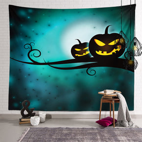 Scary Halloween Pattern Sofa Background Wall Decoration Tapestry for Bedroom Living Room Hall 08