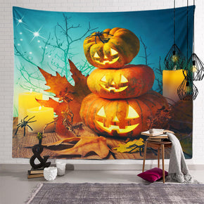 Scary Halloween Pattern Sofa Background Wall Decoration Tapestry for Bedroom Living Room Hall 12