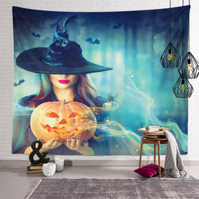 Scary Halloween Pattern Sofa Background Wall Decoration Tapestry for Bedroom Living Room Hall 19