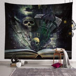 Scary Halloween Pattern Sofa Background Wall Decoration Tapestry for Bedroom Living Room Hall 20